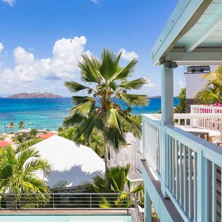The view from WV LUZ, Camaruche, St. Barthelemy