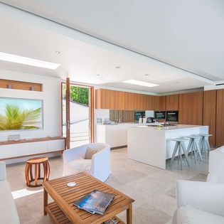Interior of WV CBA, Grand Cul de Sac, St. Barthelemy