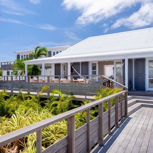 Deck at WV VNA, Vitet, St. Barthelemy