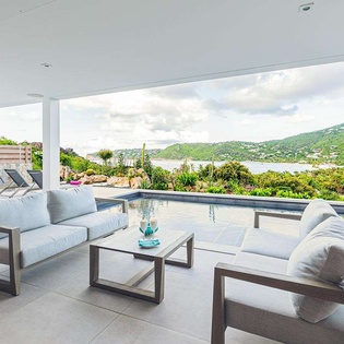 Terrace at WV DAD, Lorient, St. Barthelemy