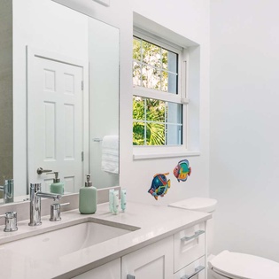 Bathroom at TC SGR, Leeward, Turks & Caicos