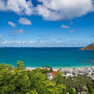 The view from WV ART, Flamands, St. Barthelemy