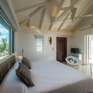 Bedroom at PIE TNS, Beach Side/Baie Longue, St. Martin