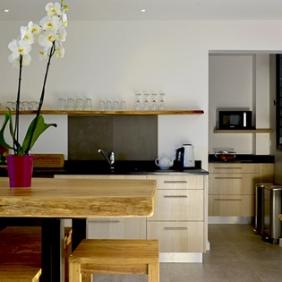 Kitchen at WV EDU, Lurin, St. Barthelemy