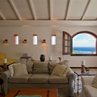 Living Room at WV KDY, Marigot, St. Barthelemy
