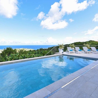 Villa Pool at WV ACR, Vitet, St. Barthelemy