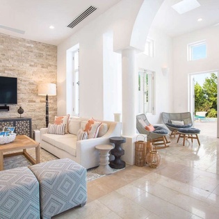 Living Room at AXA SKY, Long Bay, Anguilla