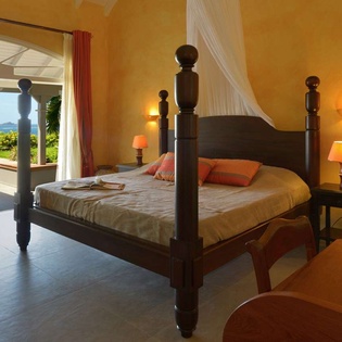 Bedroom at WV SUN, Petit Cul de Sac, St. Barthelemy