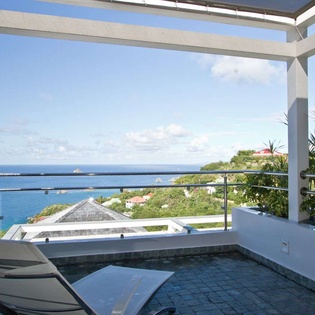 The view from WV FLC, Lurin, St. Barthelemy