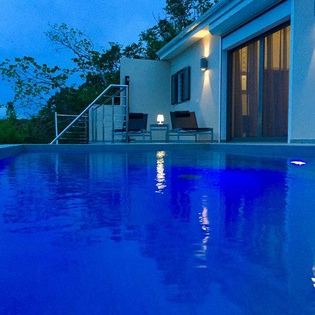 Villa Pool at WV SUA, St. Jean, St. Barthelemy