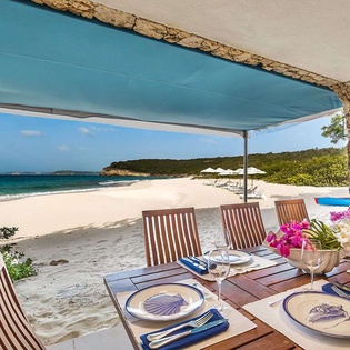 Dining Room at AXA SAN, Long Bay, Anguilla