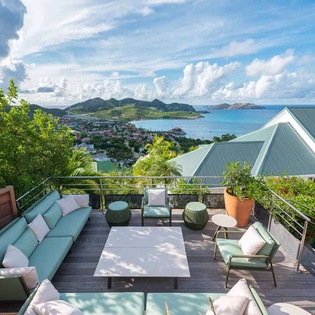 Deck at WV LLA, St. Jean, St. Barthelemy