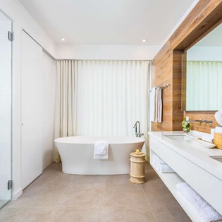 Bathroom at TC BLC, Long Bay Beach, Turks & Caicos