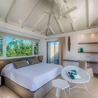 Bedroom at PIE TNS, Beach Side/Baie Longue, St. Martin