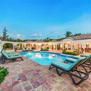 Villa Pool at SXM SER, Beach Side/Baie Rouge, St. Martin