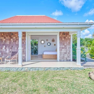 Bedroom at WV ANK, Colombier, St. Barthelemy