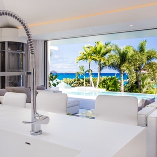 Kitchen at WV SAX, St. Jean, St. Barthelemy