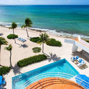 The view from AL AL1, Shoal Bay West, Anguilla