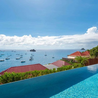 Villa Pool at WV BCA, Corossol, St. Barthelemy