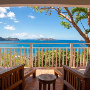 Terrace at WV CAR, Lorient, St. Barthelemy