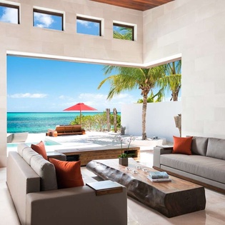 Living Room at PL KAN, Grace Bay Turtle Cove, Turks & Caicos