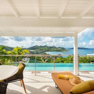 Terrace at WV LLA, St. Jean, St. Barthelemy