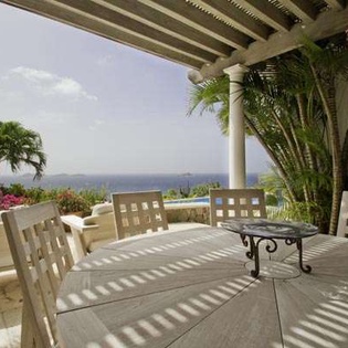 Terrace at WV BEV, Mont Jean, St. Barthelemy