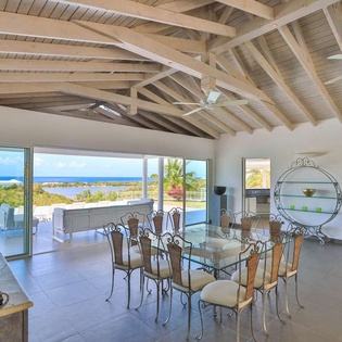 Dining Room at SXM NOL, Hillside/Terres Basses, St. Martin