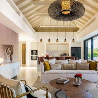 Living Room at WV PTG, Gustavia, St. Barthelemy