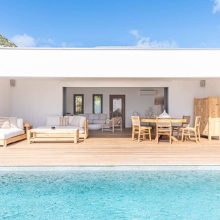 Villa Pool at WV CUT, Toiny, St. Barthelemy