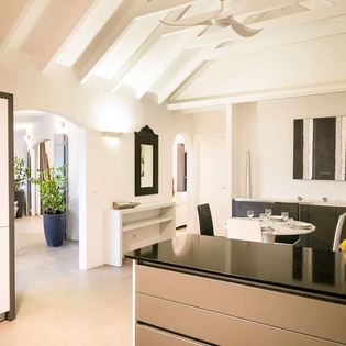 Kitchen at WV TAN, Colombier, St. Barthelemy