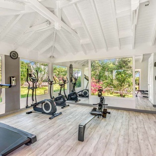 Gym at PIE LAN, Hillside/Terres Basses, St. Martin
