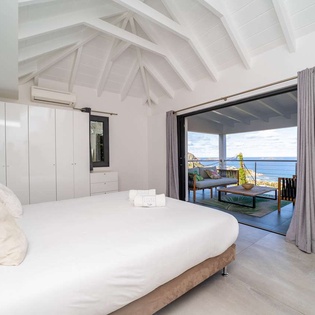 Bedroom at WV RID, Anse des Cayes, St. Barthelemy