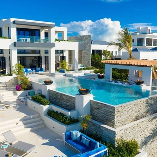 Villa Pool at TC WIN, Turtle Tail, Turks & Caicos