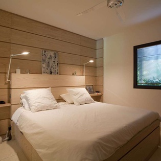 Bedroom at WV MIL, Gustavia, St. Barthelemy