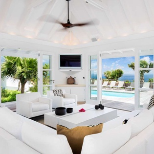 Living Room at WV VNA, Vitet, St. Barthelemy