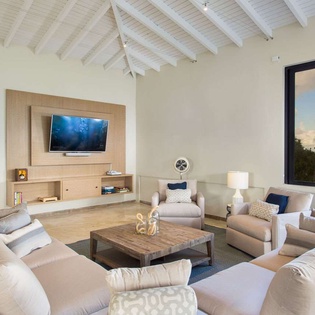 Living Room at AXA SBH, Little Bay, Anguilla