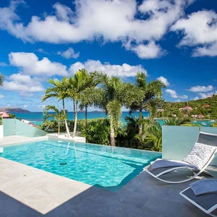 Villa Pool at WV SAX, St. Jean, St. Barthelemy