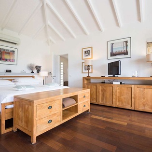 Bedroom at WV BOU, Pointe Milou, St. Barthelemy