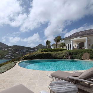 Villa Pool at WV JAY, Mont Jean, St. Barthelemy