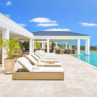 Patio at SXM AMB, Hillside/Terres Basses, St. Martin