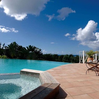 Jacuzzi at SXM JOE, Hillside/Terres Basses, St. Martin