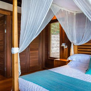 Bedroom at WV AMA, Pointe Milou, St. Barthelemy