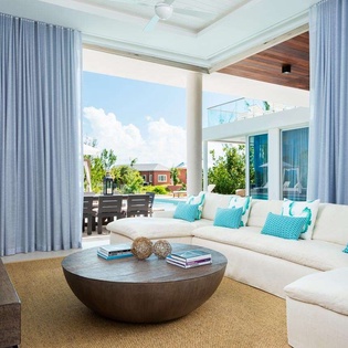 Living Room at TC BCL, Leeward, Turks & Caicos