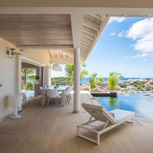 Terrace at WV PRE, Gustavia, St. Barthelemy