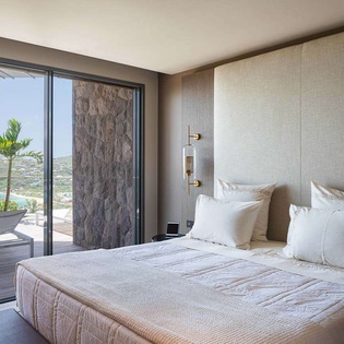 Bedroom at WV FEL, Lorient, St. Barthelemy