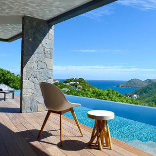 The view from WV APK, Flamands, St. Barthelemy