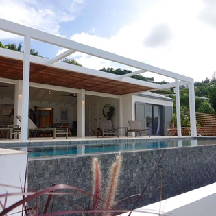 Exterior of WV ARK, Pointe Milou, St. Barthelemy