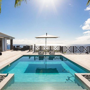 Villa Pool at WV MER, Gouverneur, St. Barthelemy