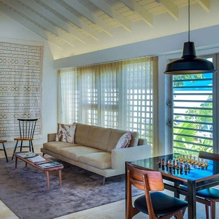 Sitting Room at WV YEB, Pointe Milou, St. Barthelemy